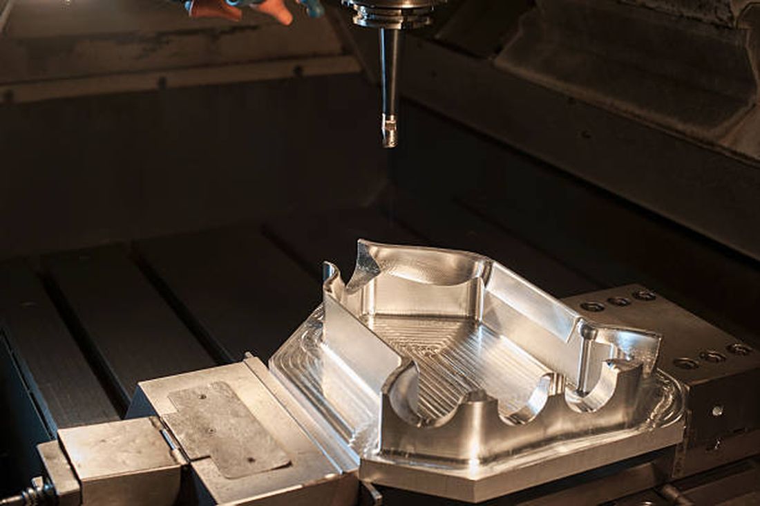 Mould cavity milling on VMC